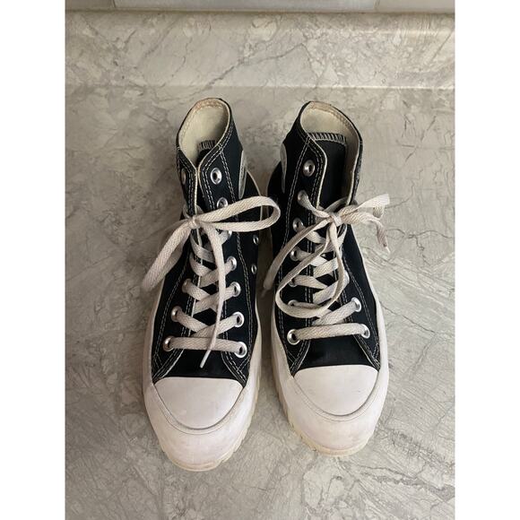 Platform Converse All-Stars Sneakers Women's Size 6 - Picture 3 of 11